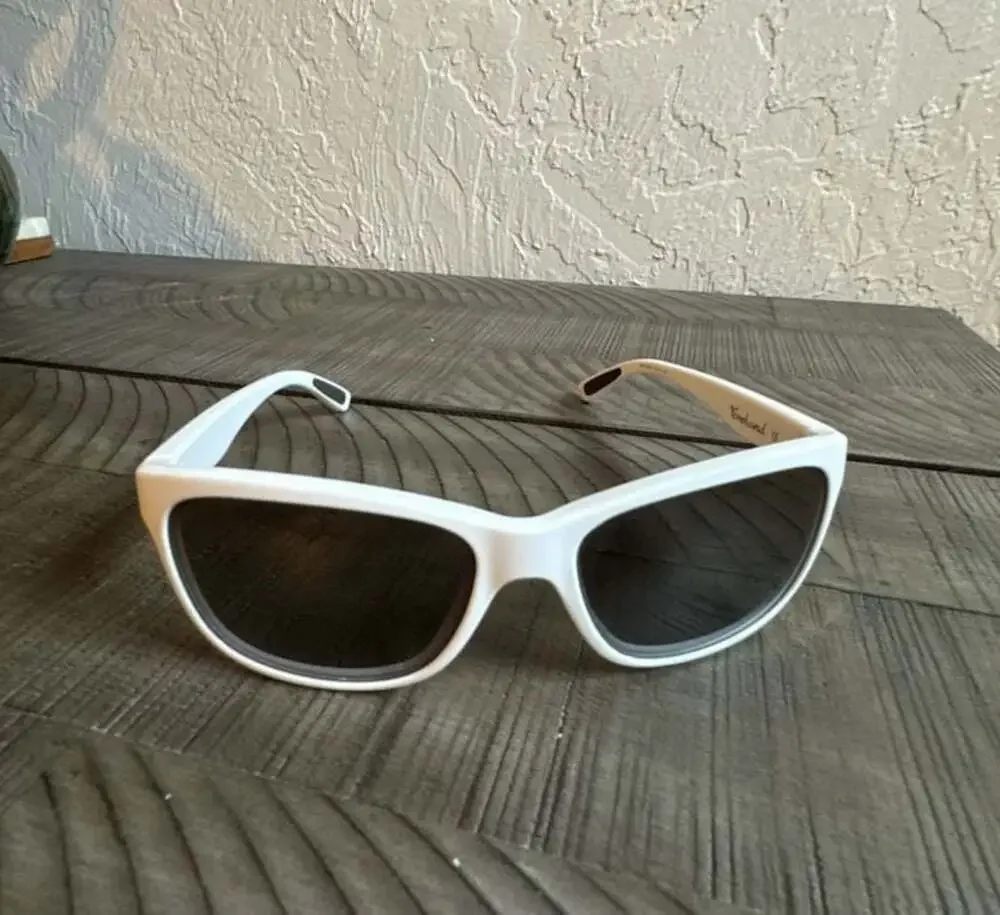 Oakley Freehand Sunglasses in Matte White with Grey Lenses